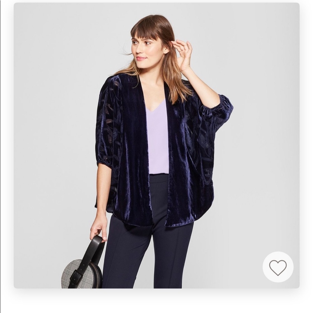velvet kimono